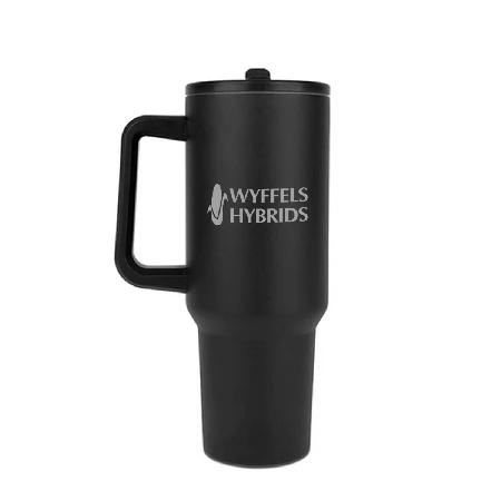 40 oz. Flip Straw Tumbler with Handle